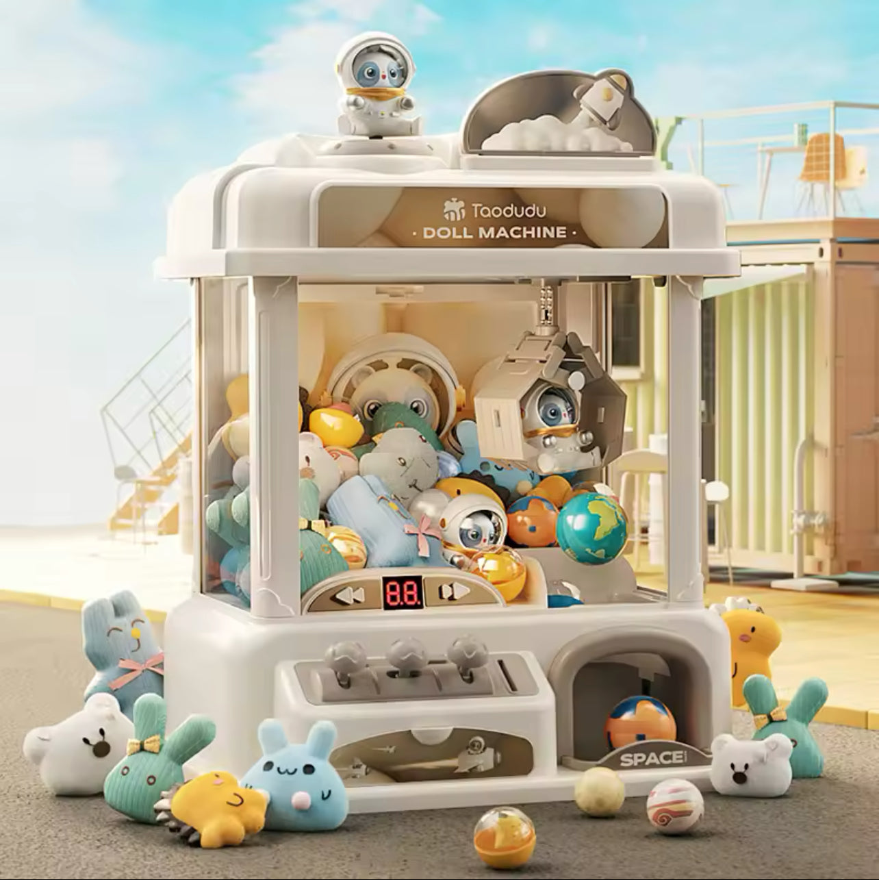 Children's Mini Claw Machine - With Detachable Controller