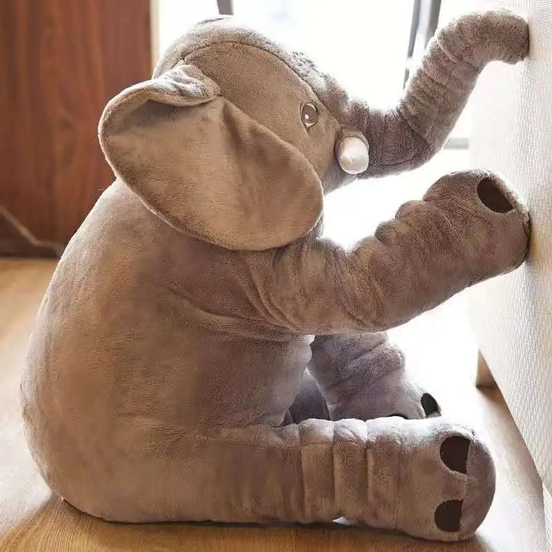 Personalised Elephant Plush Pillow – Baby Name Soft Toy