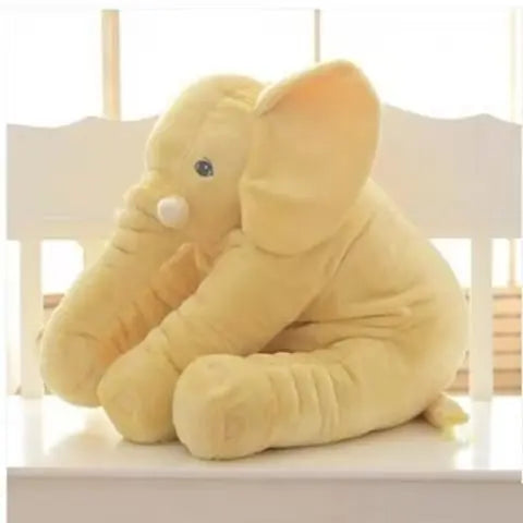 Personalised Elephant Plush Pillow – Baby Name Soft Toy