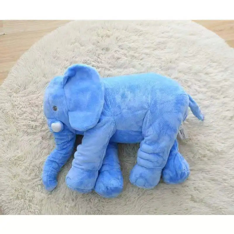 Personalised Elephant Plush Pillow – Baby Name Soft Toy