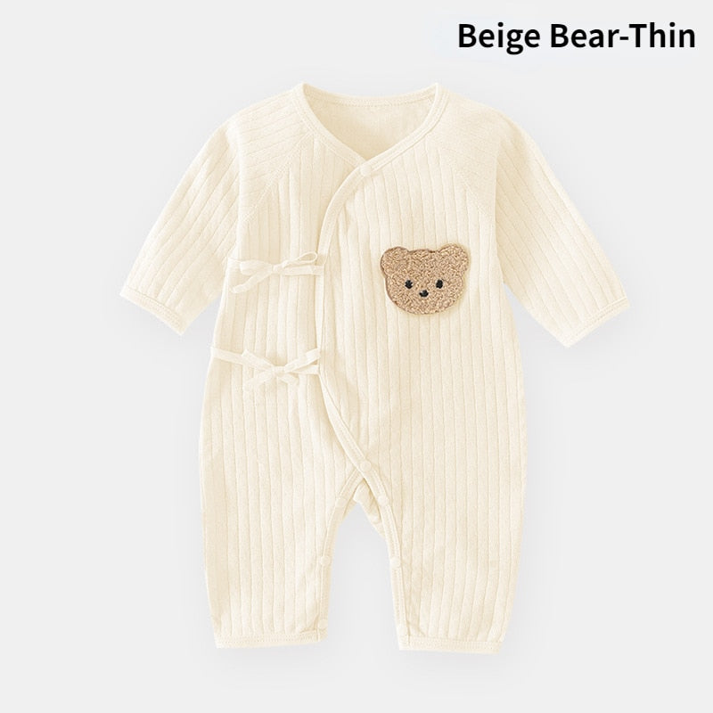 beige think romper